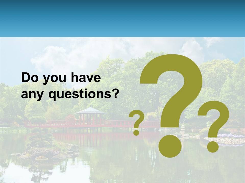 A Red Bridge Over A Body Of Water PowerPoint Template