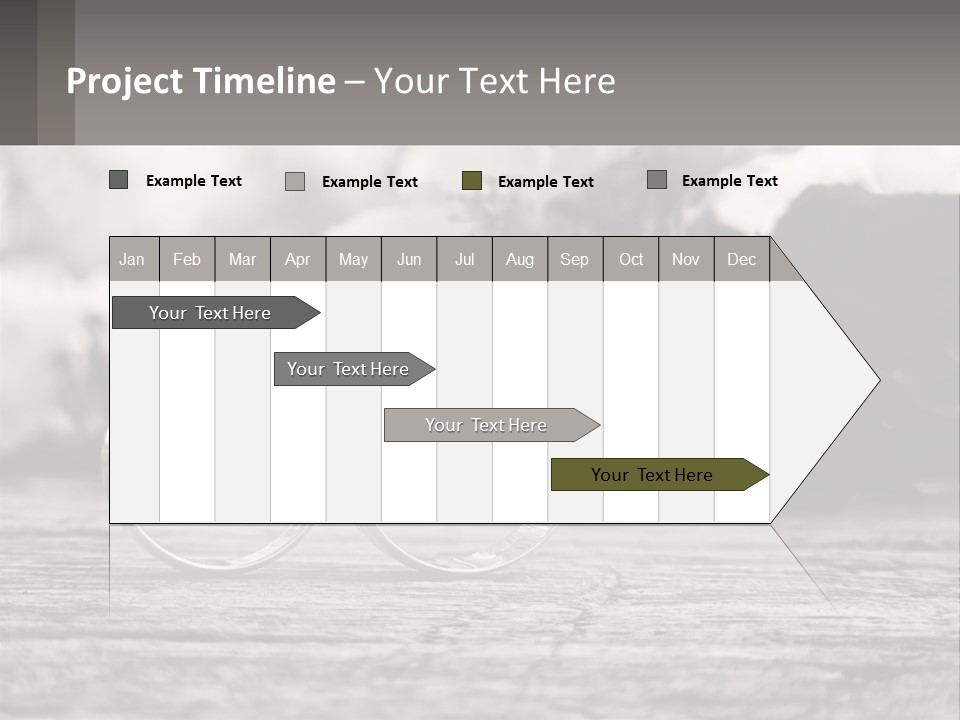 Two Wedding Rings Sitting On Top Of A Wooden Table PowerPoint Template