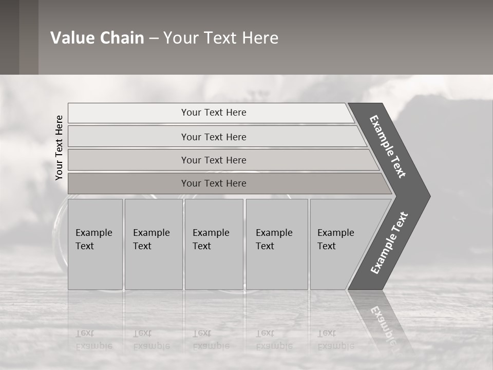 Two Wedding Rings Sitting On Top Of A Wooden Table PowerPoint Template