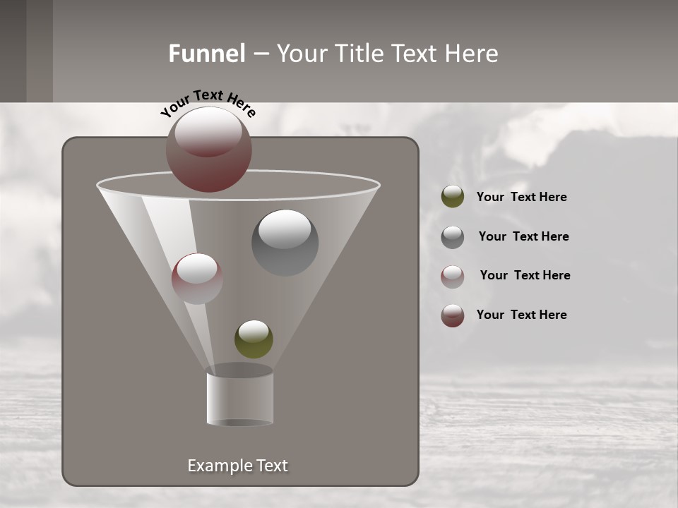 Two Wedding Rings Sitting On Top Of A Wooden Table PowerPoint Template