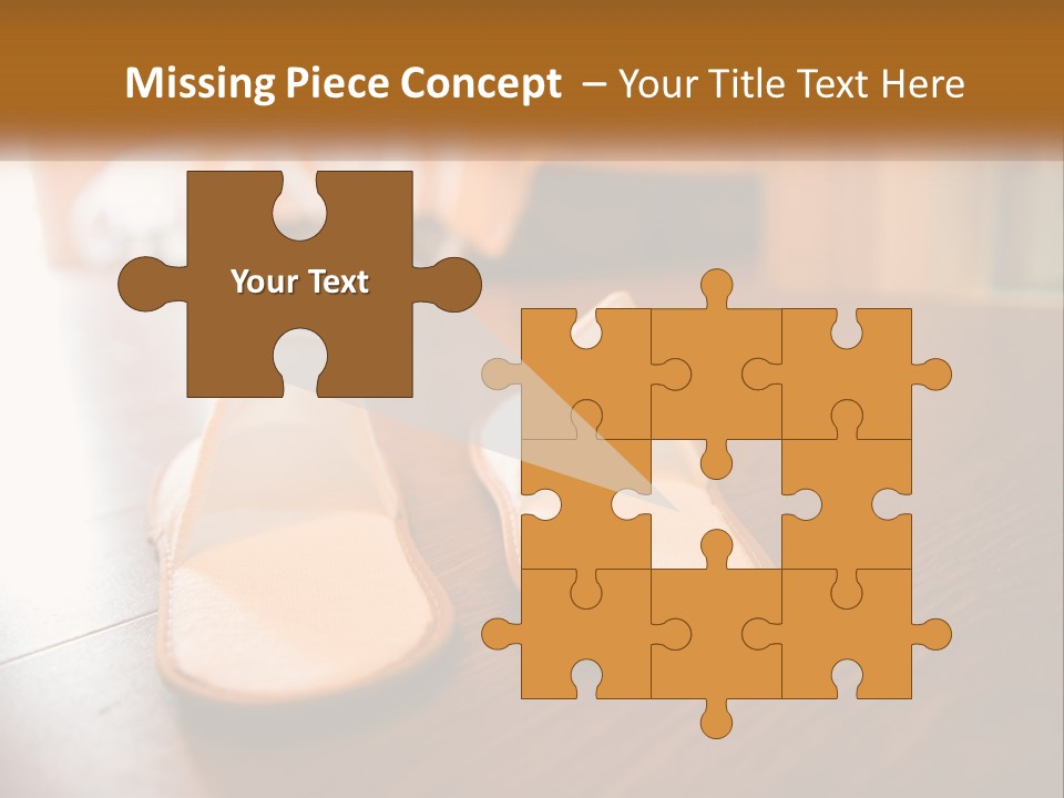 A Pair Of White Shoes Sitting On Top Of A Wooden Floor PowerPoint Template