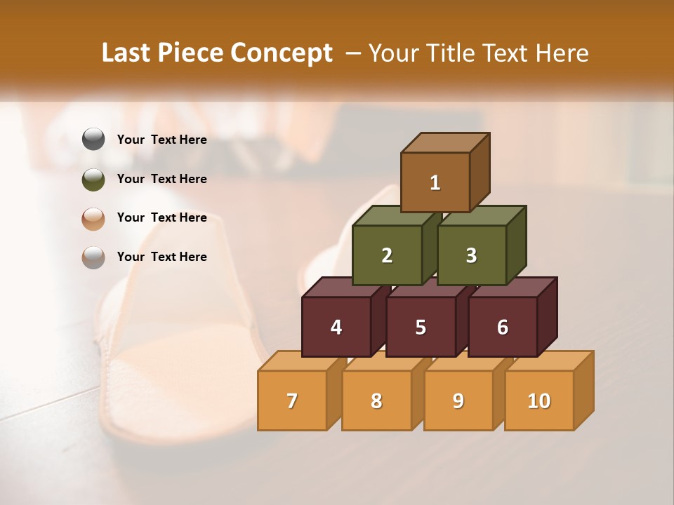 A Pair Of White Shoes Sitting On Top Of A Wooden Floor PowerPoint Template