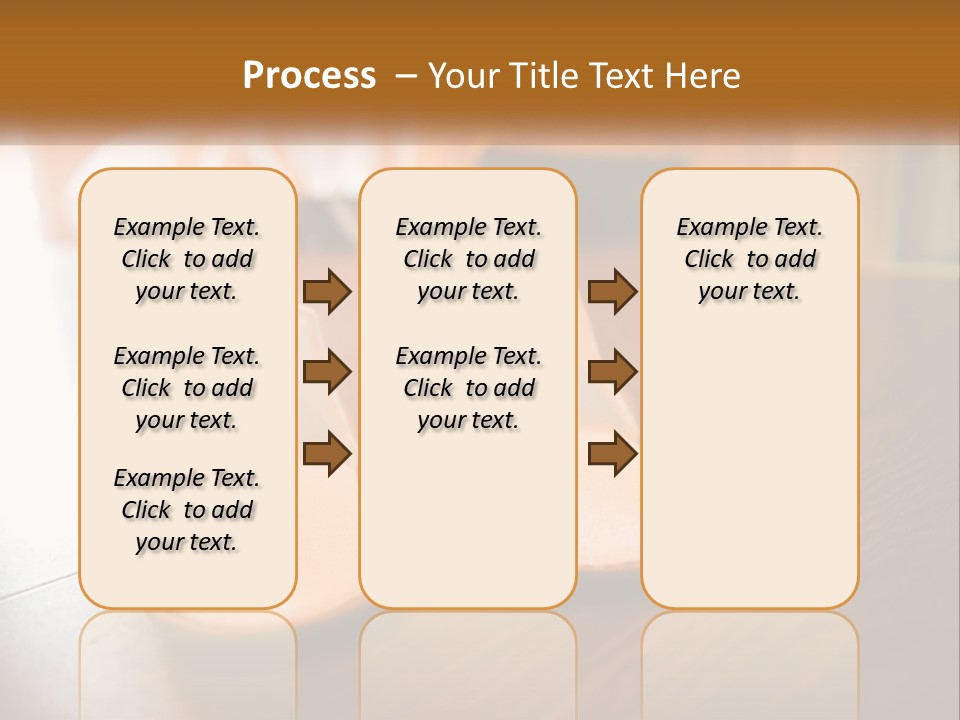 A Pair Of White Shoes Sitting On Top Of A Wooden Floor PowerPoint Template