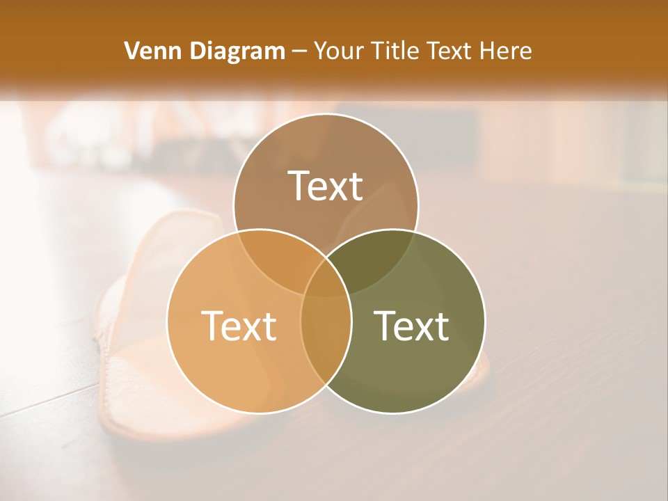 A Pair Of White Shoes Sitting On Top Of A Wooden Floor PowerPoint Template