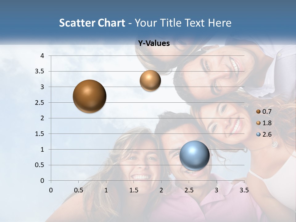 A Group Of People Standing Together In A Circle PowerPoint Template