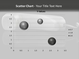 A White Telephone Sitting On Top Of A Table PowerPoint Template