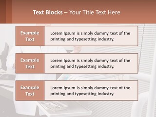 A Man In A White Lab Coat Holding A Tablet PowerPoint Template