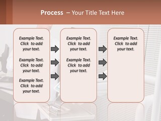A Man In A White Lab Coat Holding A Tablet PowerPoint Template