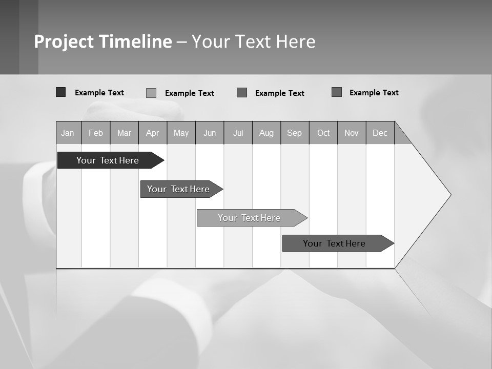 A Man And A Woman Putting A Wedding Ring On Each Other PowerPoint Template