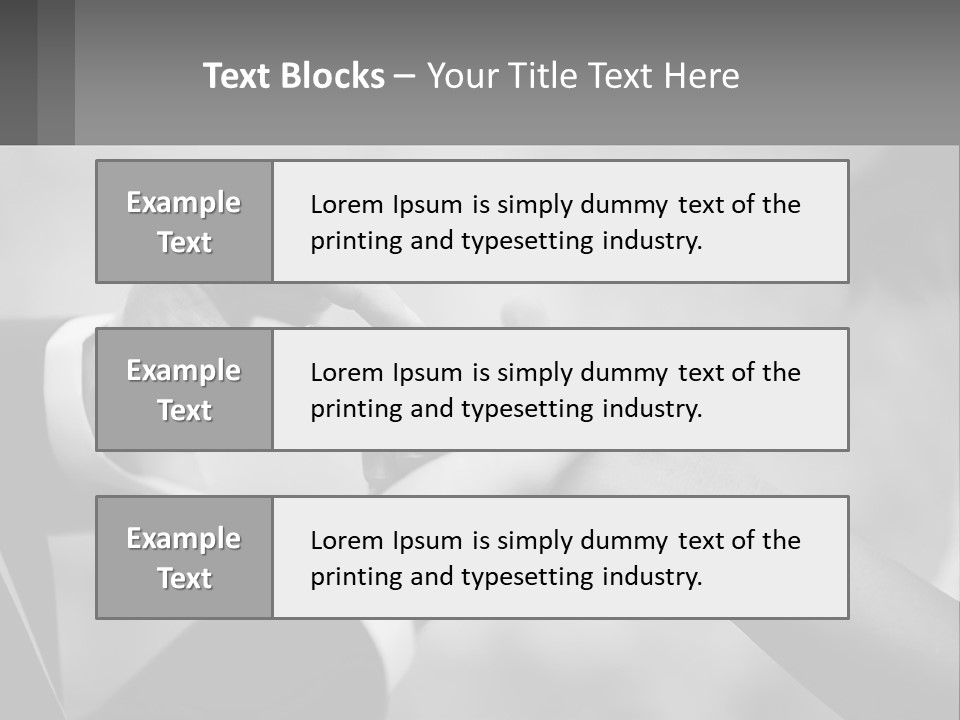 A Man And A Woman Putting A Wedding Ring On Each Other PowerPoint Template