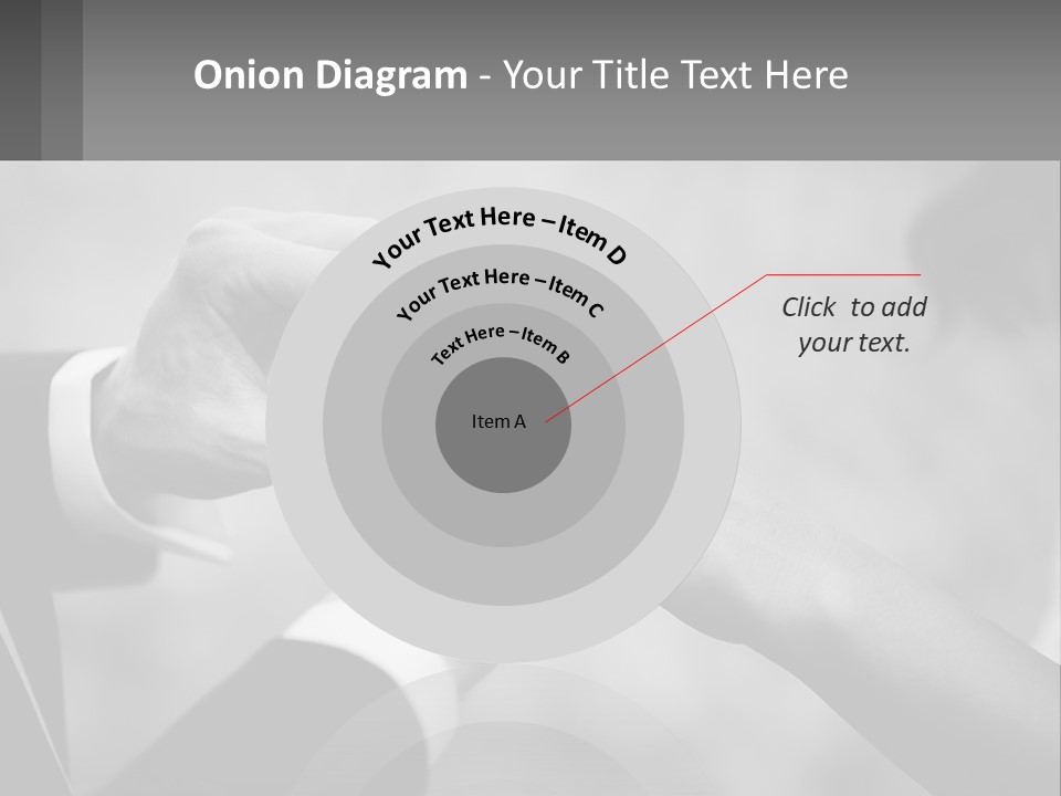 A Man And A Woman Putting A Wedding Ring On Each Other PowerPoint Template