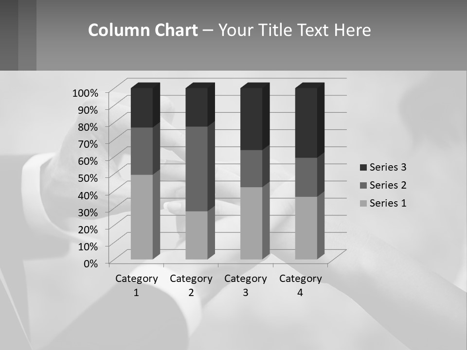 A Man And A Woman Putting A Wedding Ring On Each Other PowerPoint Template