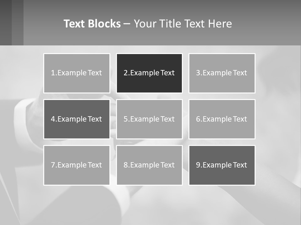 A Man And A Woman Putting A Wedding Ring On Each Other PowerPoint Template