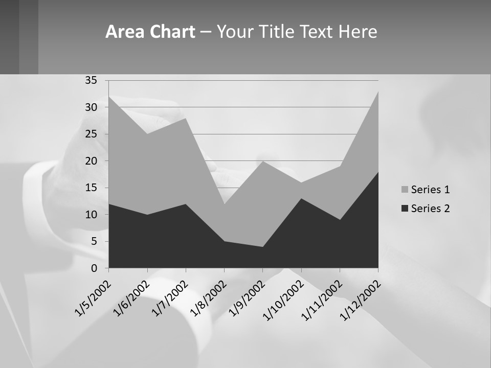 A Man And A Woman Putting A Wedding Ring On Each Other PowerPoint Template