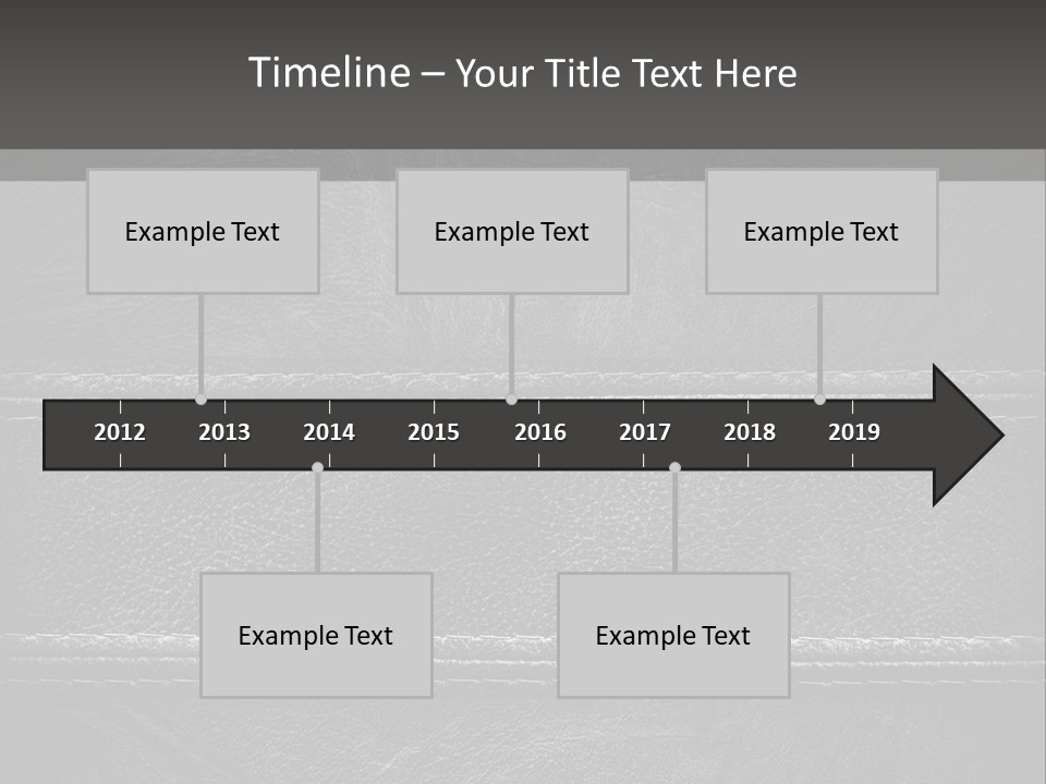 A Black Leather Texture Powerpoint Presentation PowerPoint Template
