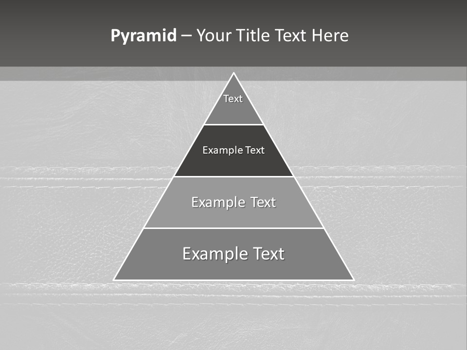 A Black Leather Texture Powerpoint Presentation PowerPoint Template