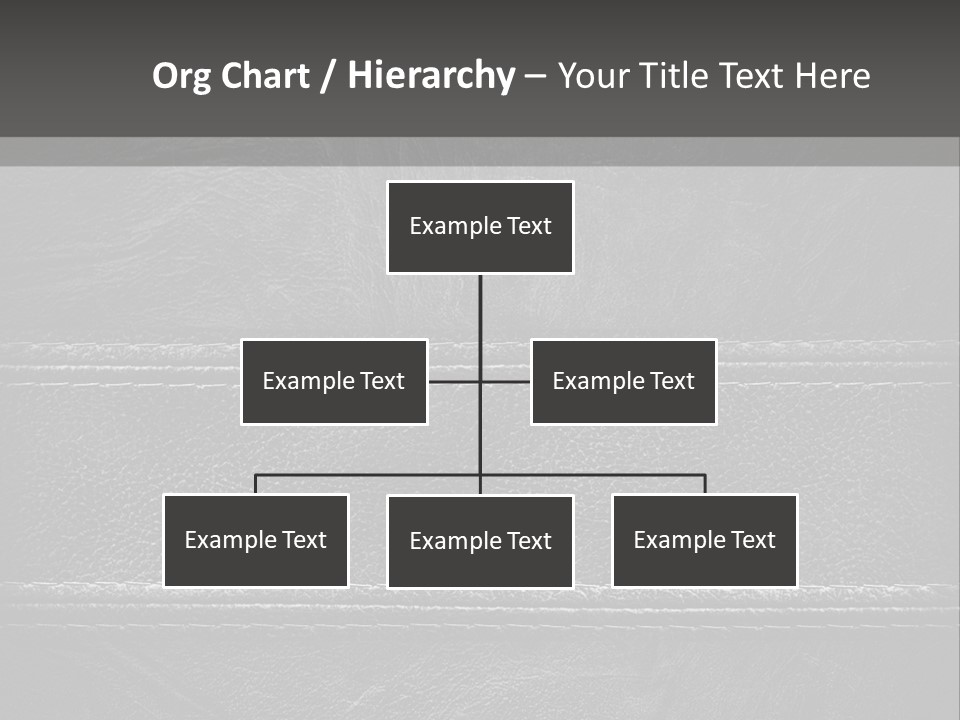 A Black Leather Texture Powerpoint Presentation PowerPoint Template