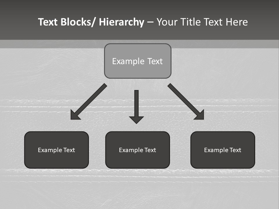 A Black Leather Texture Powerpoint Presentation PowerPoint Template