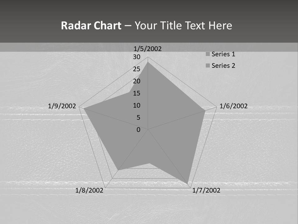 A Black Leather Texture Powerpoint Presentation PowerPoint Template