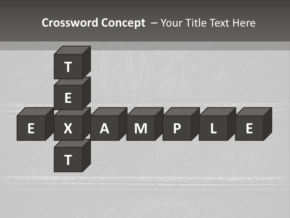 A Black Leather Texture Powerpoint Presentation PowerPoint Template