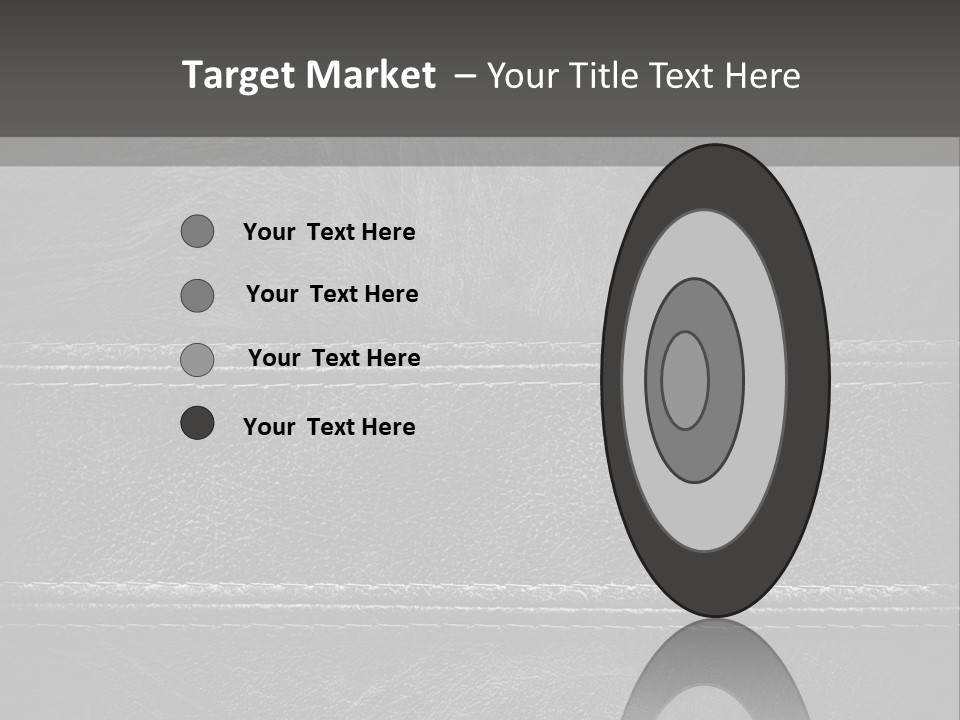 A Black Leather Texture Powerpoint Presentation PowerPoint Template