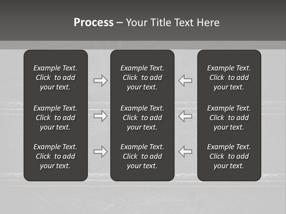 A Black Leather Texture Powerpoint Presentation PowerPoint Template