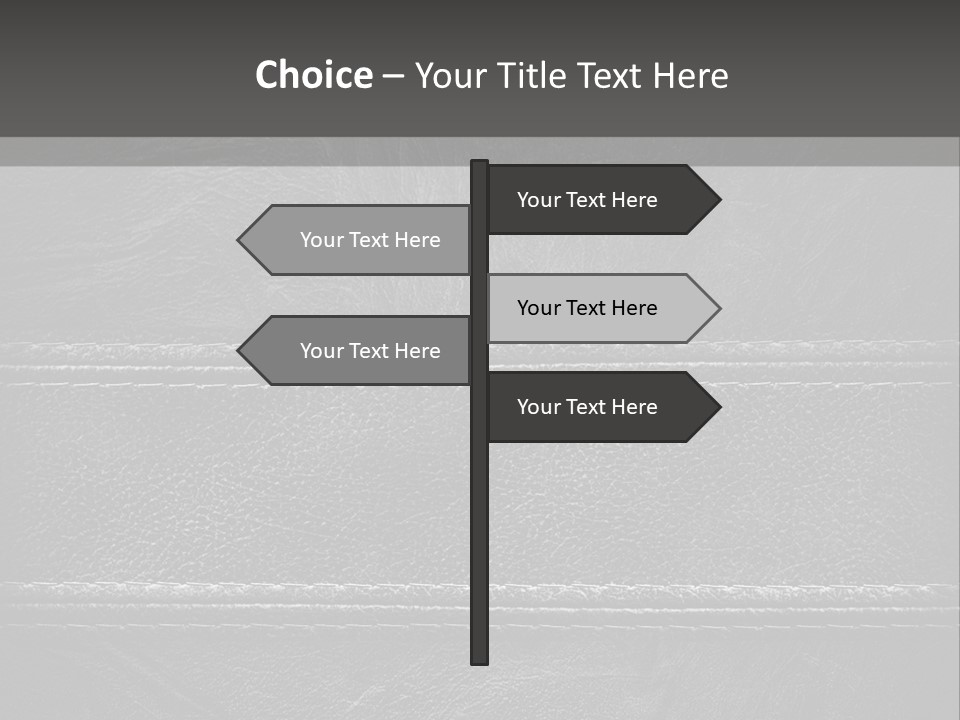A Black Leather Texture Powerpoint Presentation PowerPoint Template