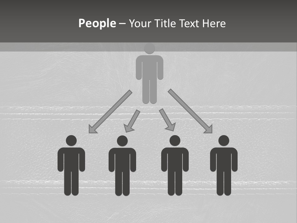 A Black Leather Texture Powerpoint Presentation PowerPoint Template