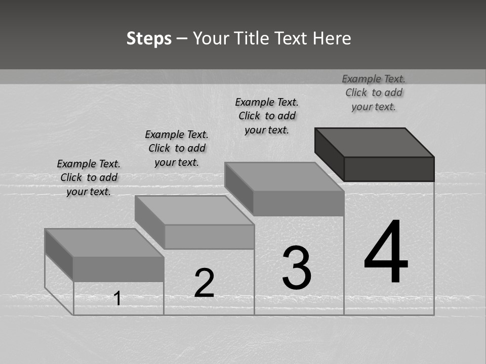 A Black Leather Texture Powerpoint Presentation PowerPoint Template