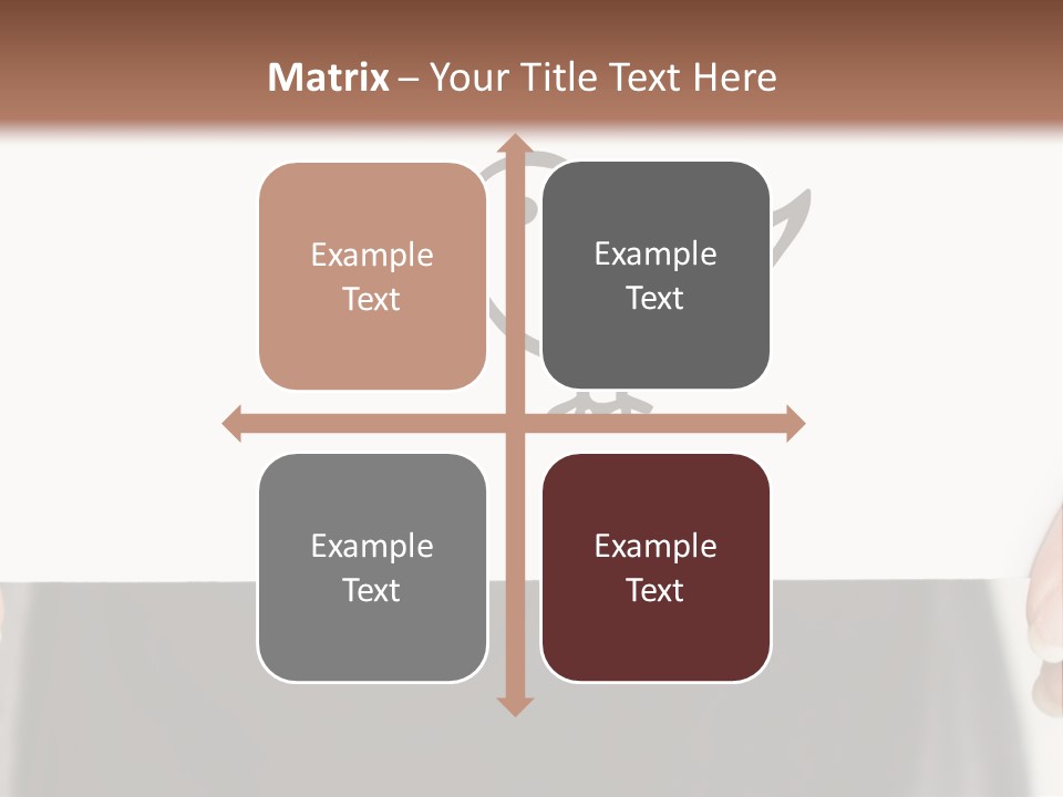 A Person Holding A Piece Of Paper With A Bird On It PowerPoint Template