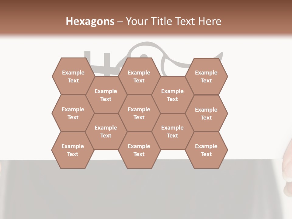 A Person Holding A Piece Of Paper With A Bird On It PowerPoint Template