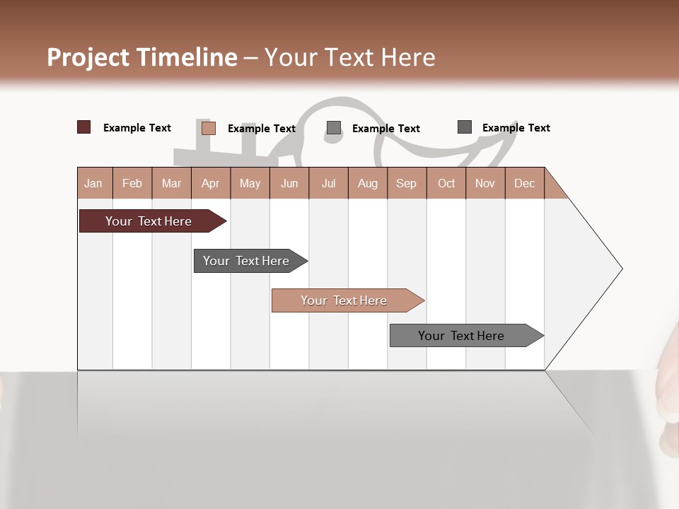 A Person Holding A Piece Of Paper With A Bird On It PowerPoint Template
