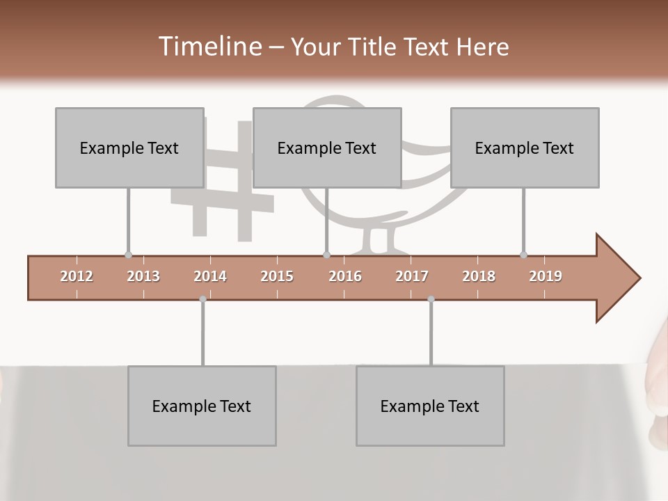A Person Holding A Piece Of Paper With A Bird On It PowerPoint Template