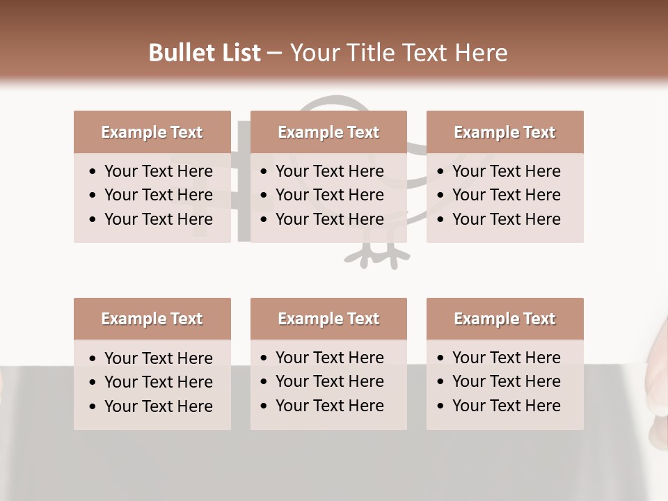 A Person Holding A Piece Of Paper With A Bird On It PowerPoint Template