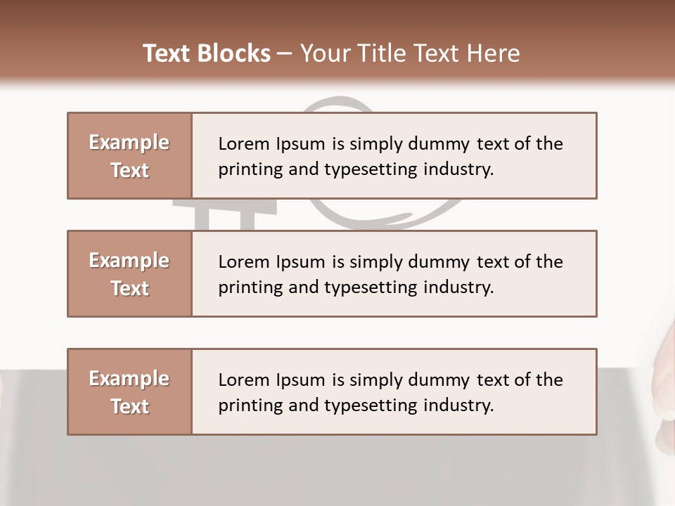A Person Holding A Piece Of Paper With A Bird On It PowerPoint Template