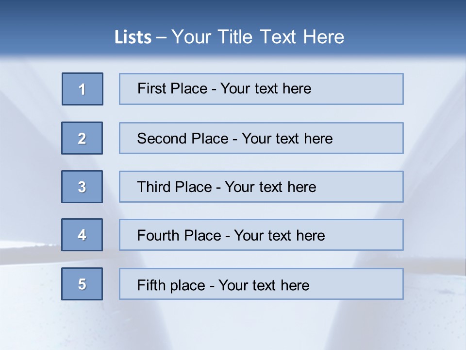 A Vase With A Fish Inside Of It On A Blue Background PowerPoint Template