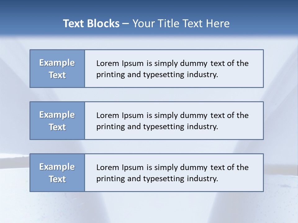 A Vase With A Fish Inside Of It On A Blue Background PowerPoint Template