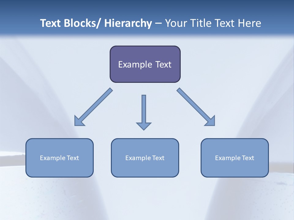 A Vase With A Fish Inside Of It On A Blue Background PowerPoint Template