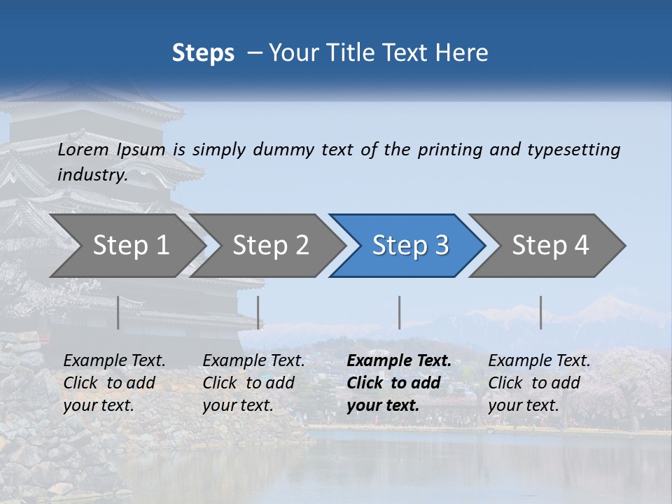 Japanese Style Architecture PowerPoint Template