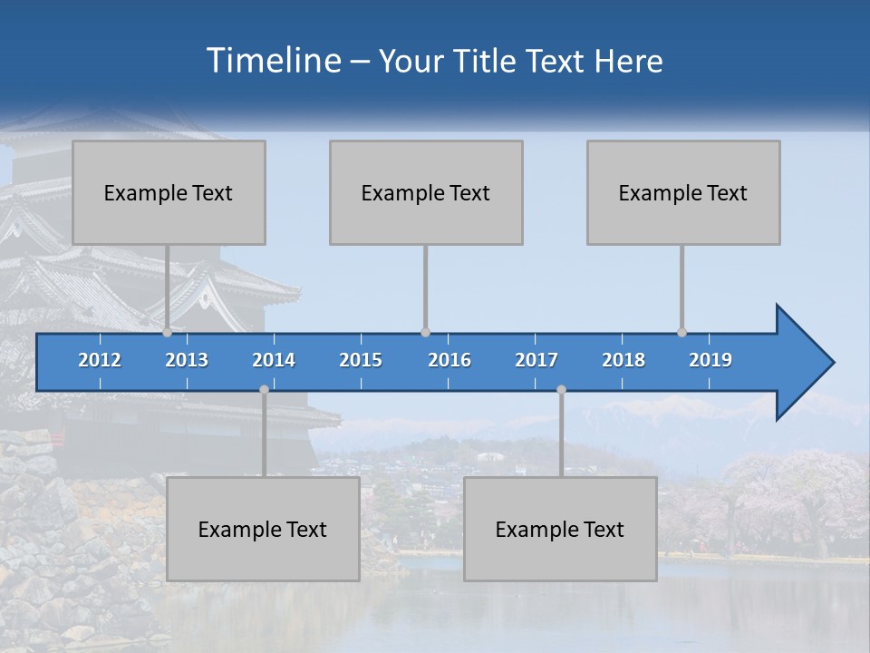 Japanese Style Architecture PowerPoint Template