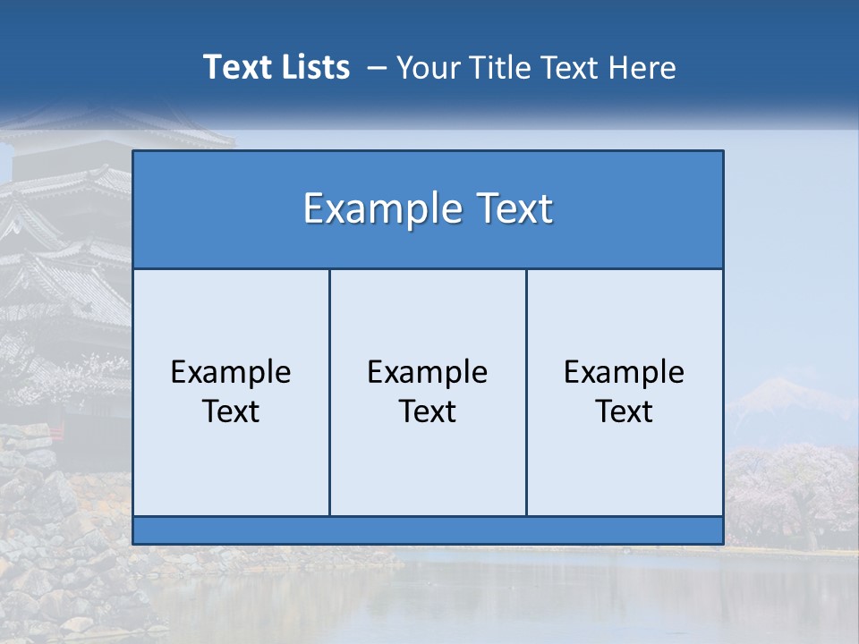 Japanese Style Architecture PowerPoint Template