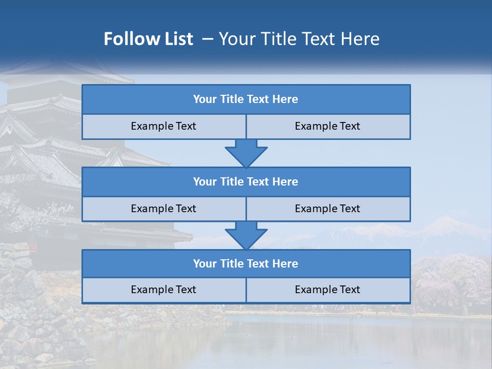 Japanese Style Architecture PowerPoint Template