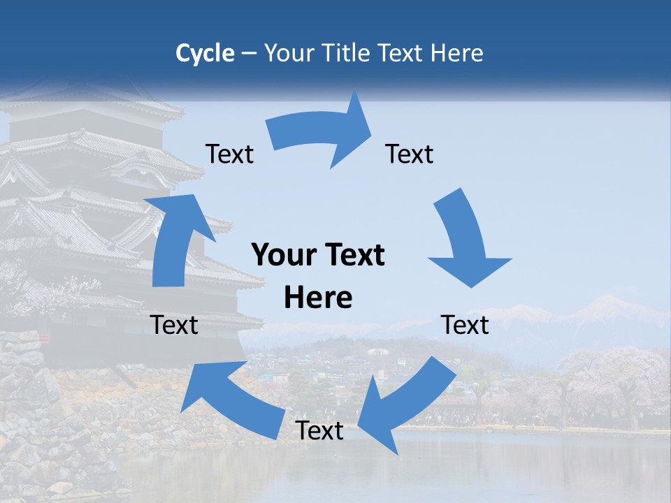 Japanese Style Architecture PowerPoint Template
