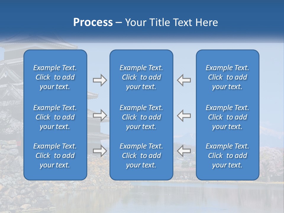 Japanese Style Architecture PowerPoint Template