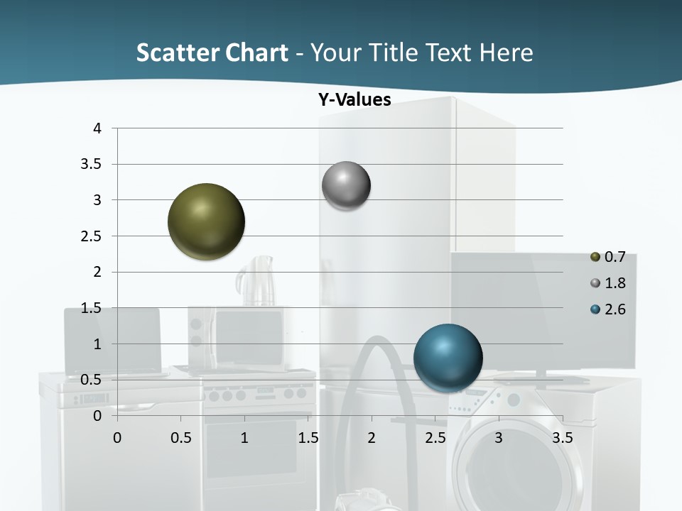 A Bunch Of Appliances That Are In A Room PowerPoint Template