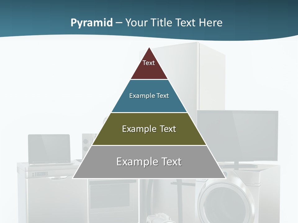 A Bunch Of Appliances That Are In A Room PowerPoint Template