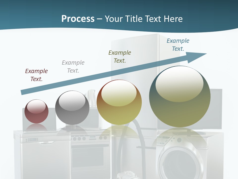 A Bunch Of Appliances That Are In A Room PowerPoint Template