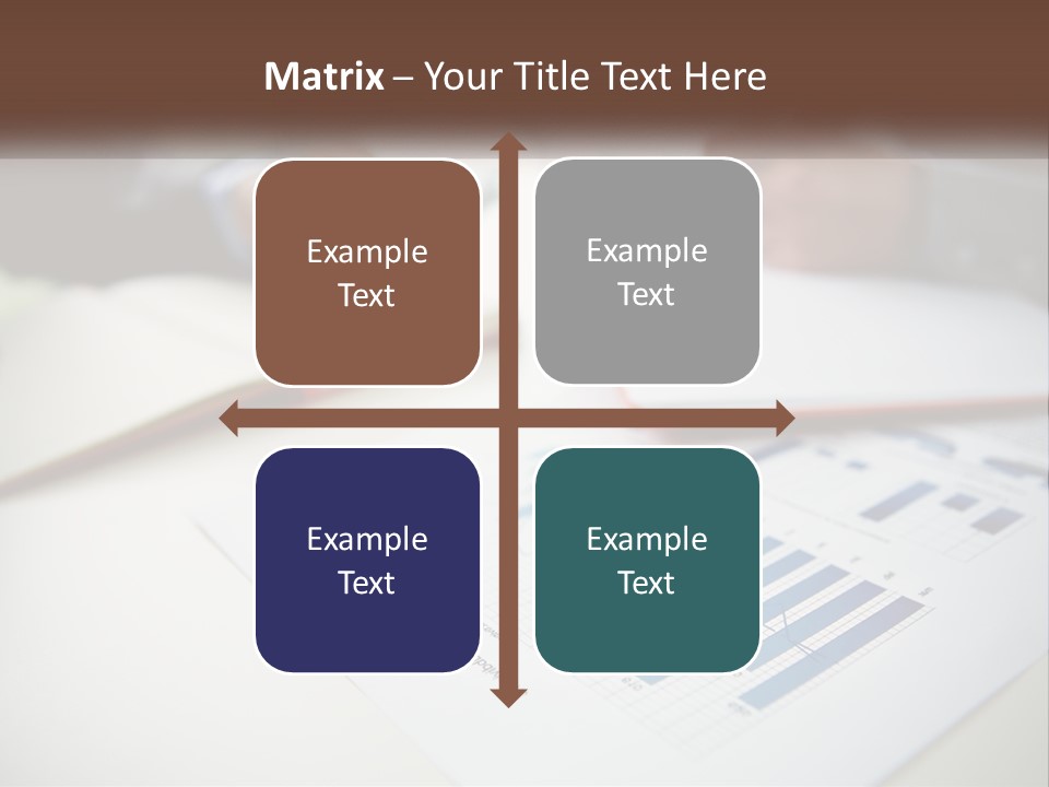 A Person Writing On A Piece Of Paper With A Pen PowerPoint Template