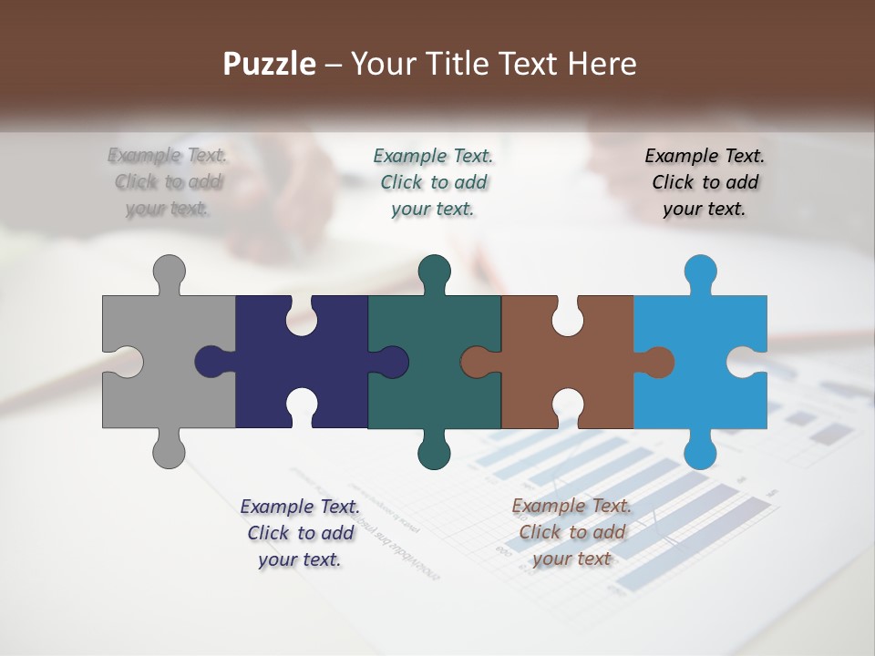 A Person Writing On A Piece Of Paper With A Pen PowerPoint Template