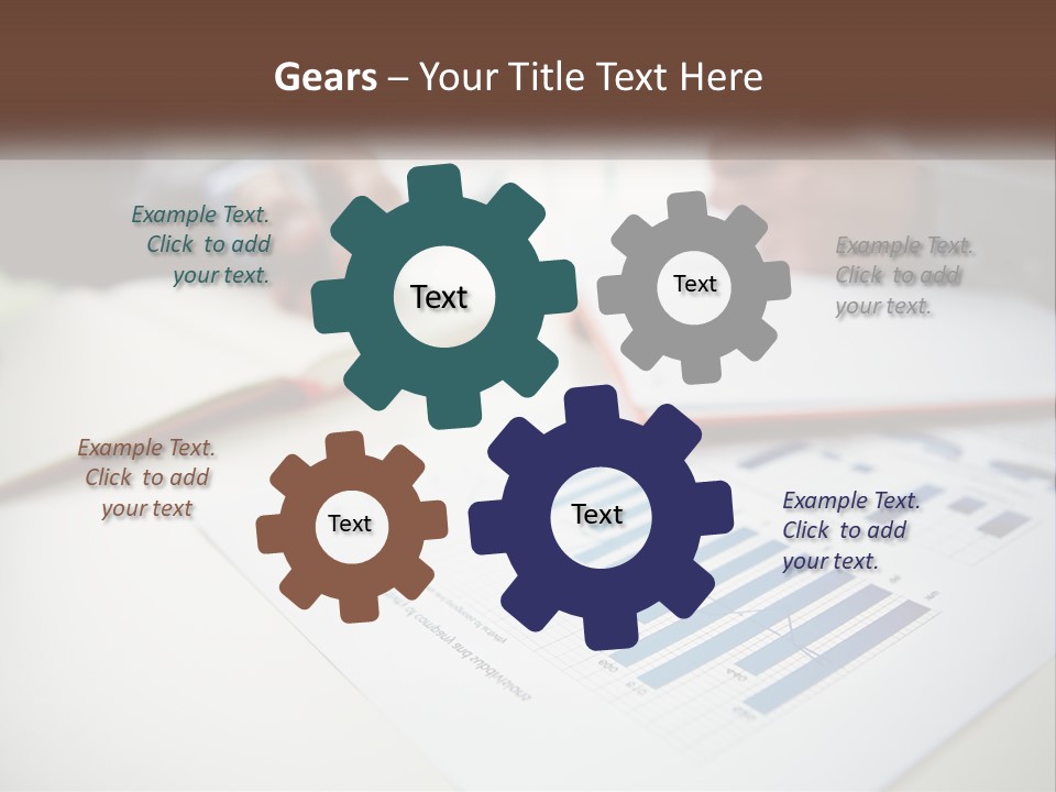 A Person Writing On A Piece Of Paper With A Pen PowerPoint Template